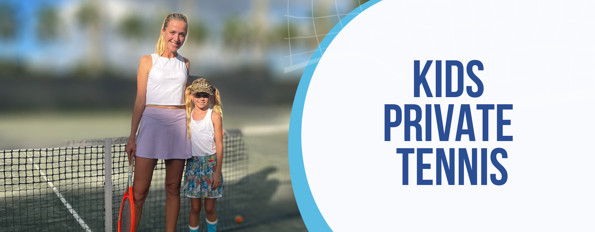 Don’t let your little one miss out on the fun! Private tennis lessons can help them reach their highest potential at the Palm Beach Polo and Country Club.